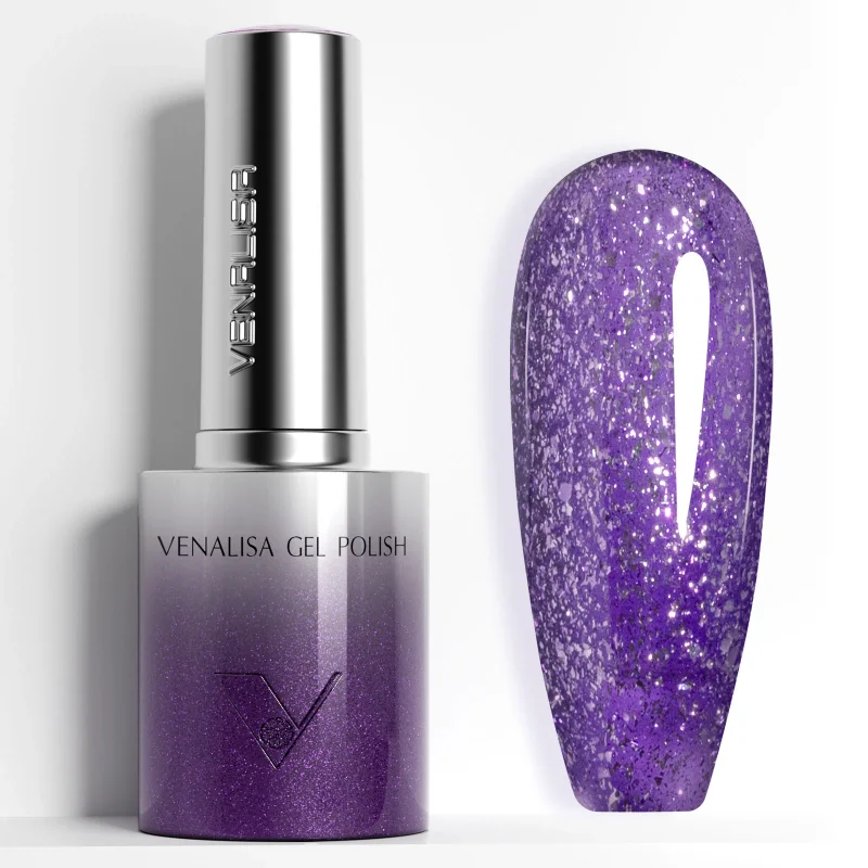 Venalisa UV/LED Gél Lakk 10 ml No.5614 - Glitter Gel