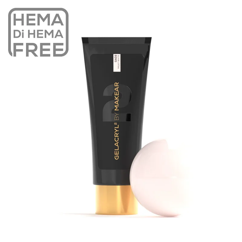 MAKEAR Poly Gel 30g - Gelacryl2 - GA02 - Milky White
