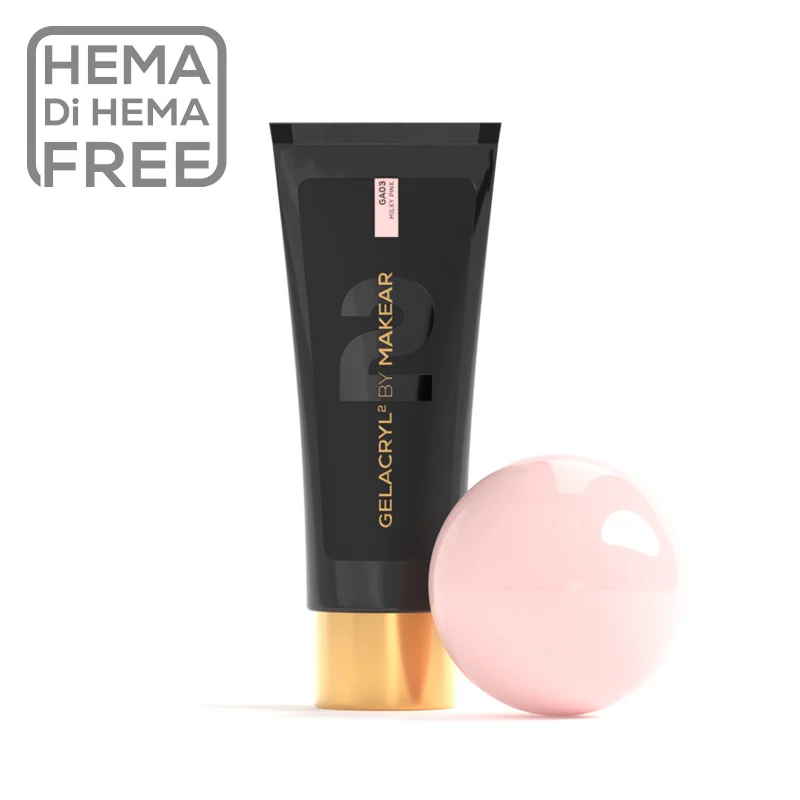 MAKEAR Poly Gel 30g - Gelacryl2 - GA03 - Milky Pink