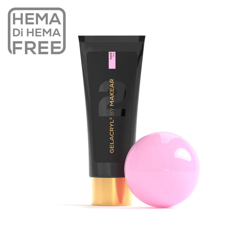 MAKEAR Poly Gel 60g - Gelacryl2 - GA05 - Pink