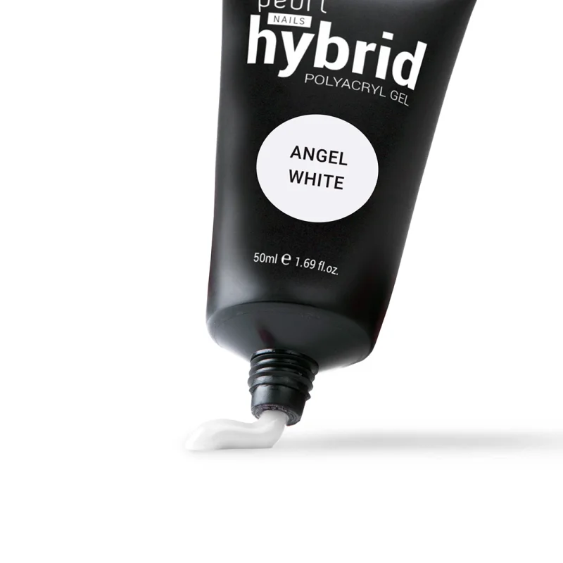 Pearl Nails Hybrid PolyAcryl Gel 50ml - Angel White