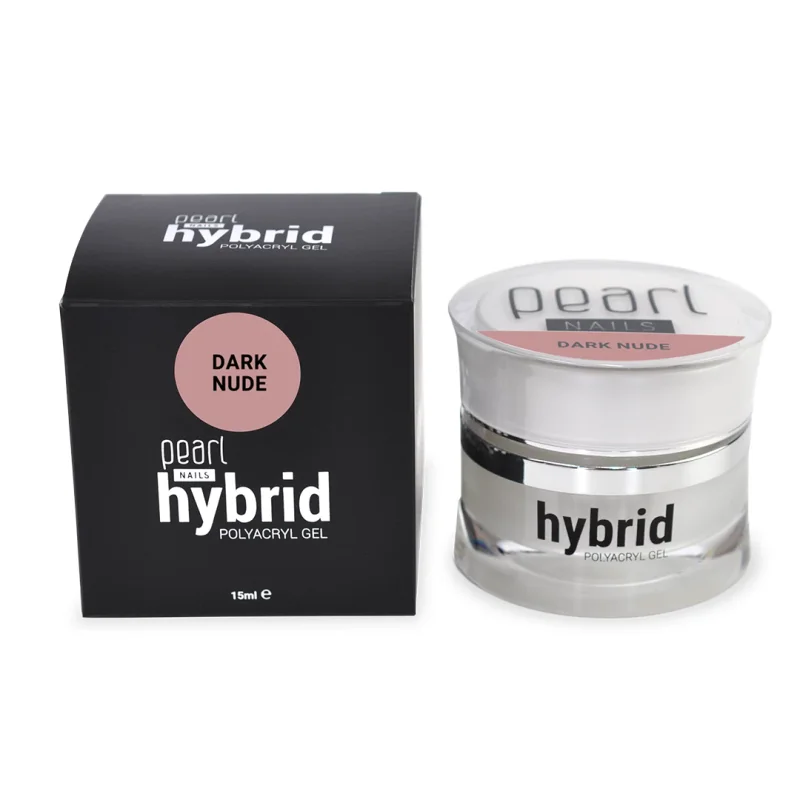 Pearl Nails Hybrid PolyAcryl Gel 15ml - Dark Nude