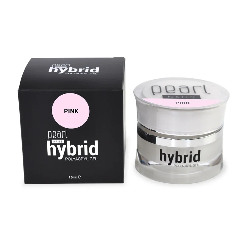 Pearl Nails Hybrid PolyAcryl Gel 15ml - Pink