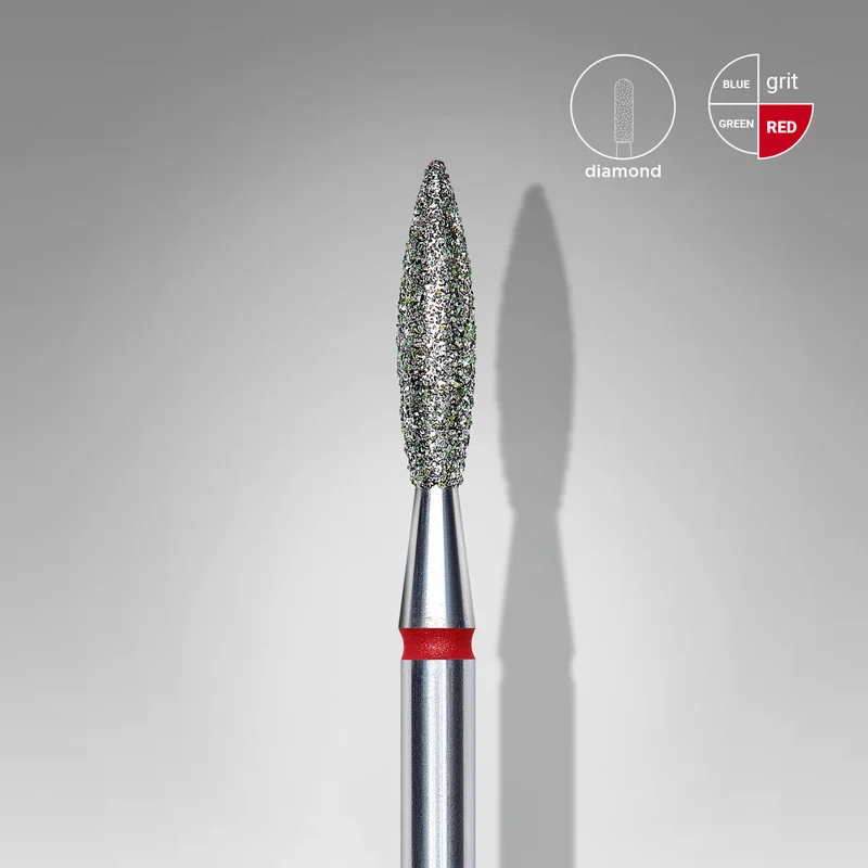 STALEKS PRO EXPERT gyémántporos csiszolófej - lándzsa 2,3 mm - finom