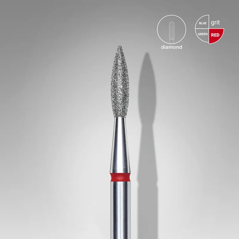 STALEKS PRO EXPERT gyémánporos csiszófej - lándzsa 2,1 mm - finom