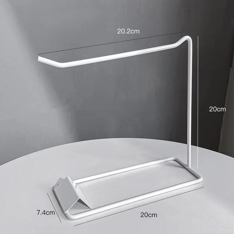 Színpaletta tartó állvány - fehér