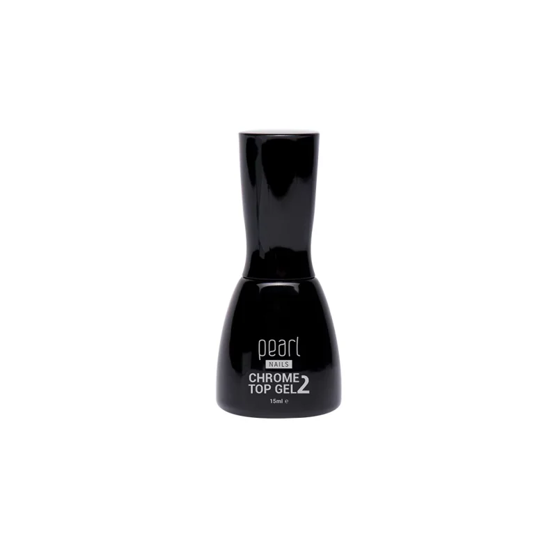 Pearl Nails Chrome 2 Top Gel 15 ml - fixálásmentes fényzselé