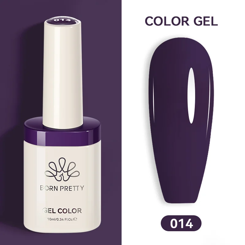 Born Pretty TERRA UV/LED gél lakk 10 ml - No.014 - Hema-Free