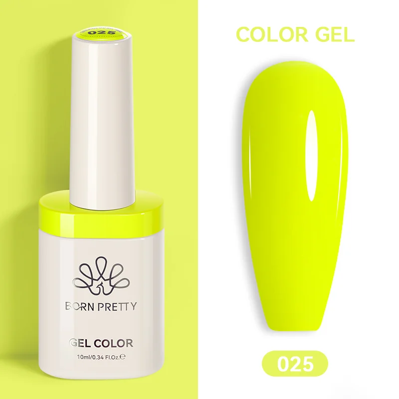Born Pretty TERRA UV/LED gél lakk 10 ml - No.025 - Hema-Free