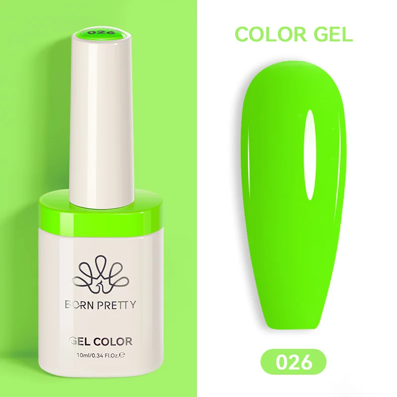 Born Pretty TERRA UV/LED gél lakk 10 ml - No.026 - Hema-Free