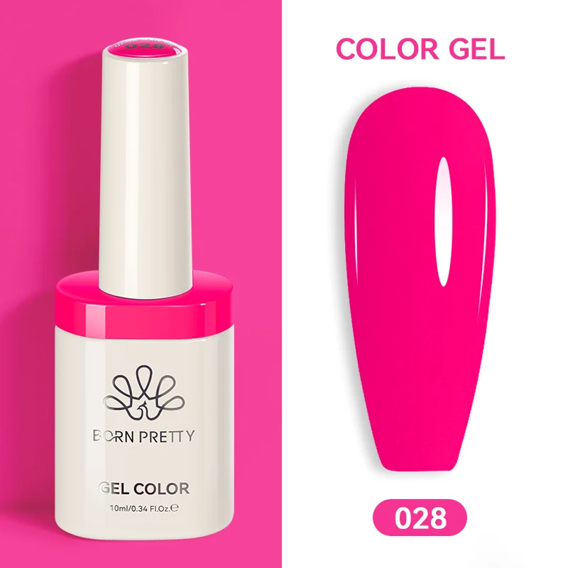 Born Pretty TERRA UV/LED gél lakk 10 ml - No.028 - Hema-Free