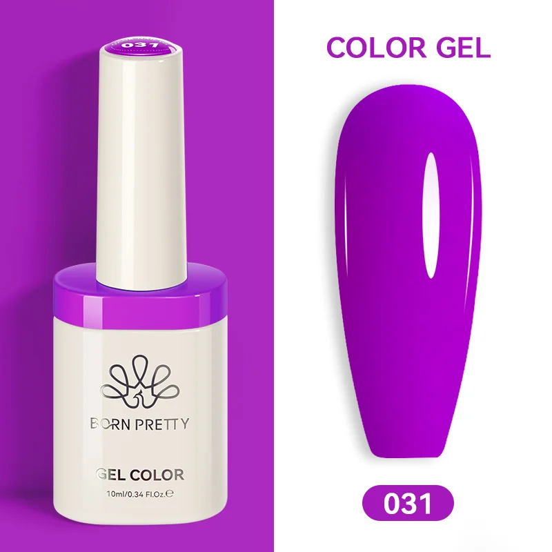 Born Pretty TERRA UV/LED gél lakk 10 ml - No.031 - Hema-Free
