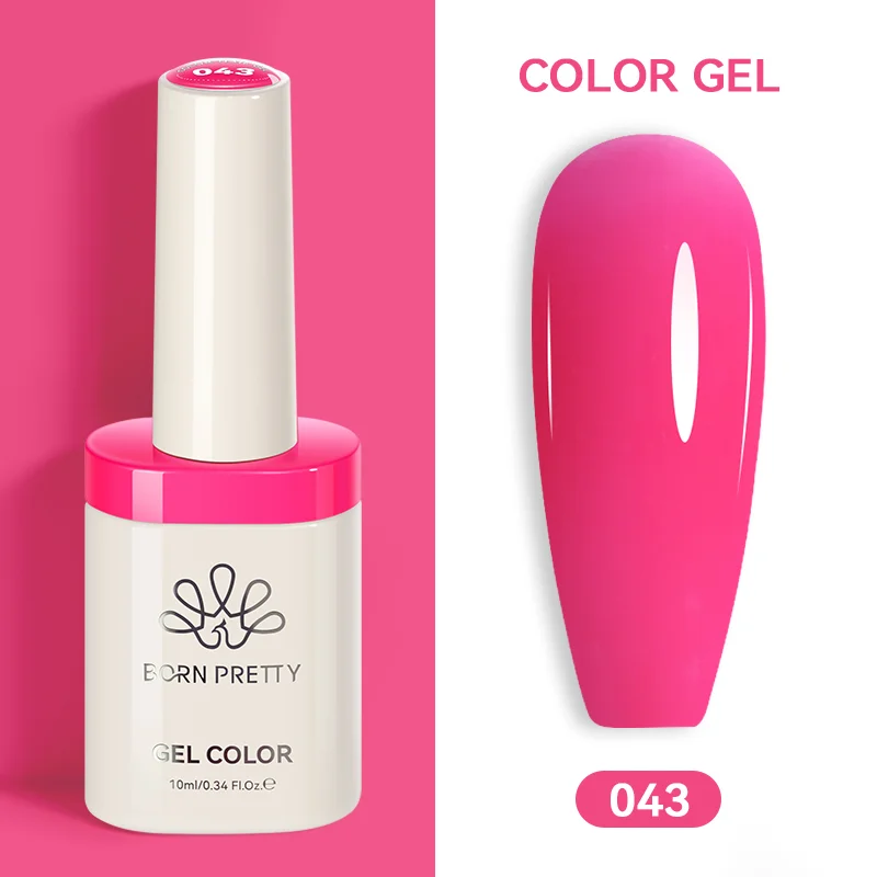 Born Pretty TERRA UV/LED gél lakk 10 ml - No.043 - Hema-Free