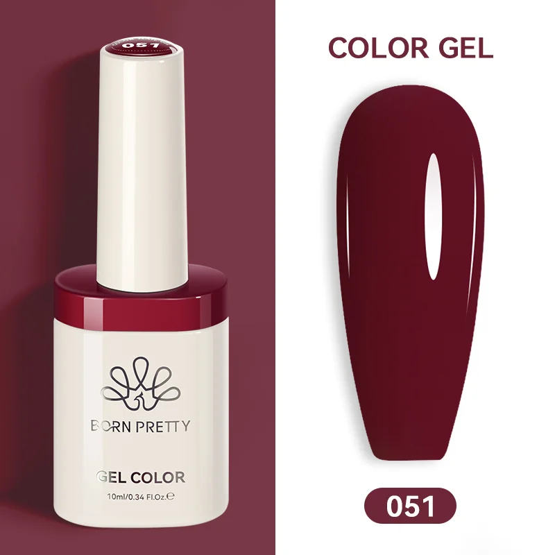 Born Pretty TERRA UV/LED gél lakk 10 ml - No.051 - Hema-Free