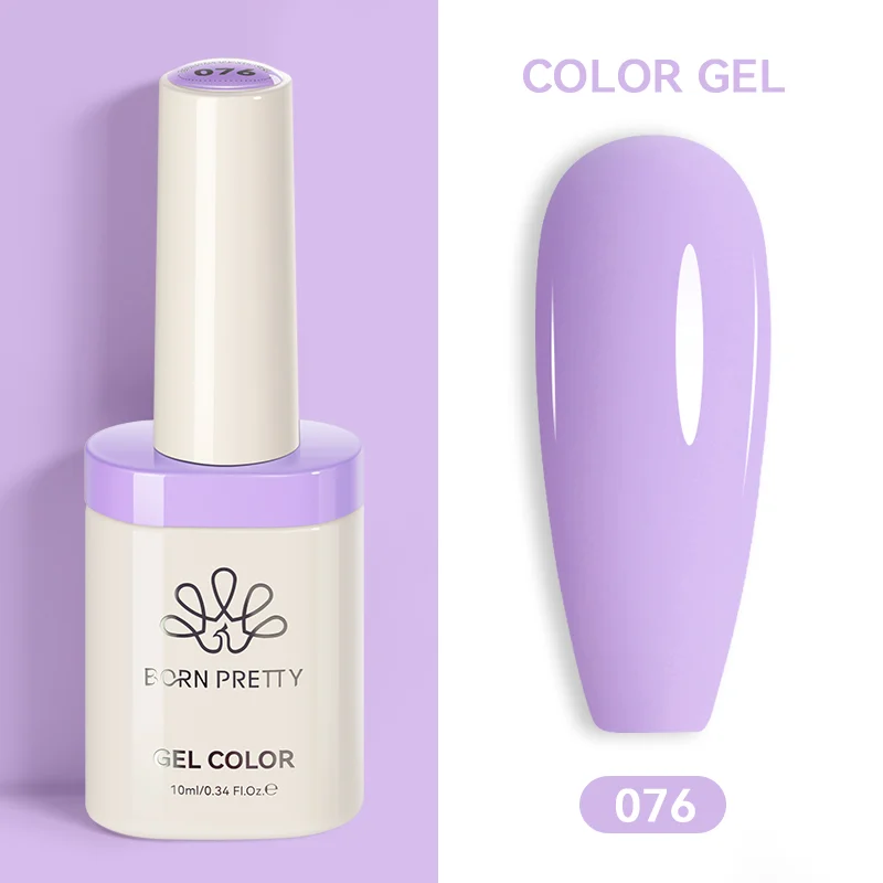 Born Pretty TERRA UV/LED gél lakk 10 ml - No.076 - Hema-Free