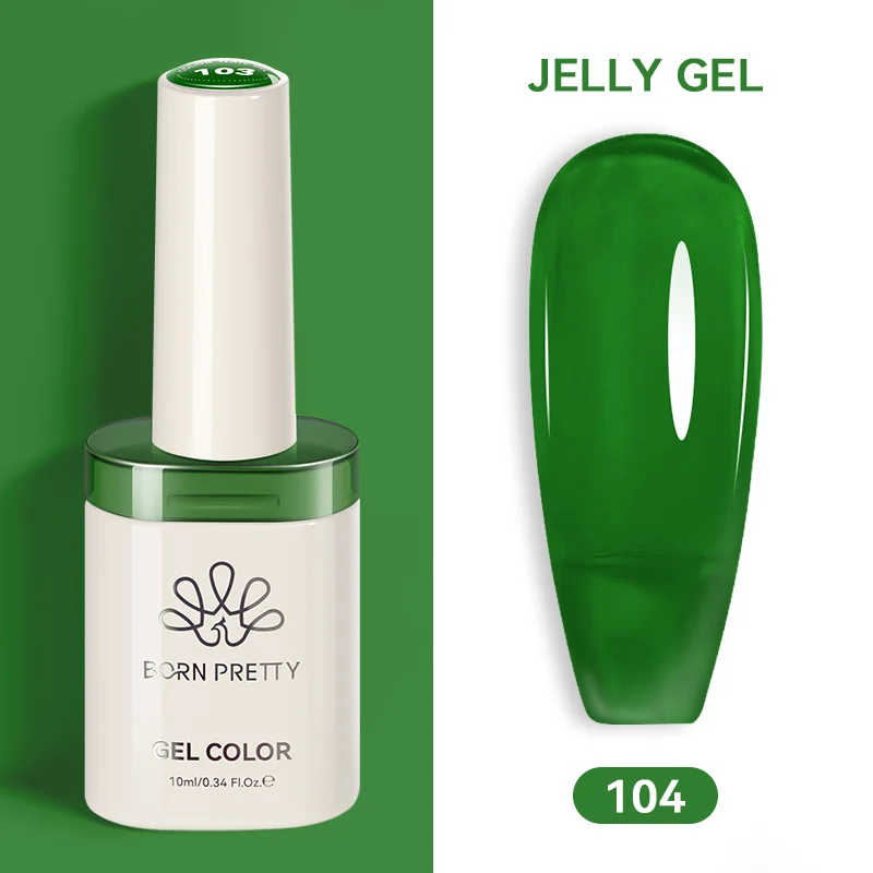 Born Pretty TERRA UV/LED gél lakk 10 ml - No.104 - Hema-Free