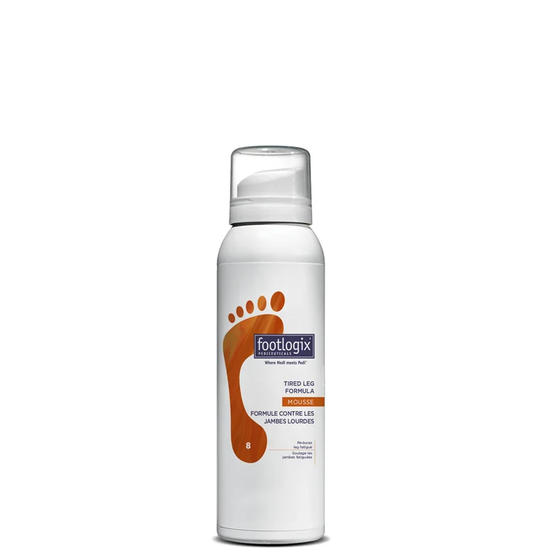 Footlogix Tired Leg Ápoló Habformula Fáradt Lábakra 125ml