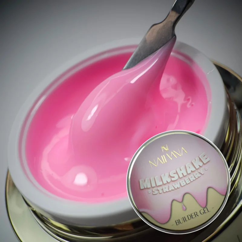 NAILVANA építőzselé - Milkshake 50ml - Strawberry