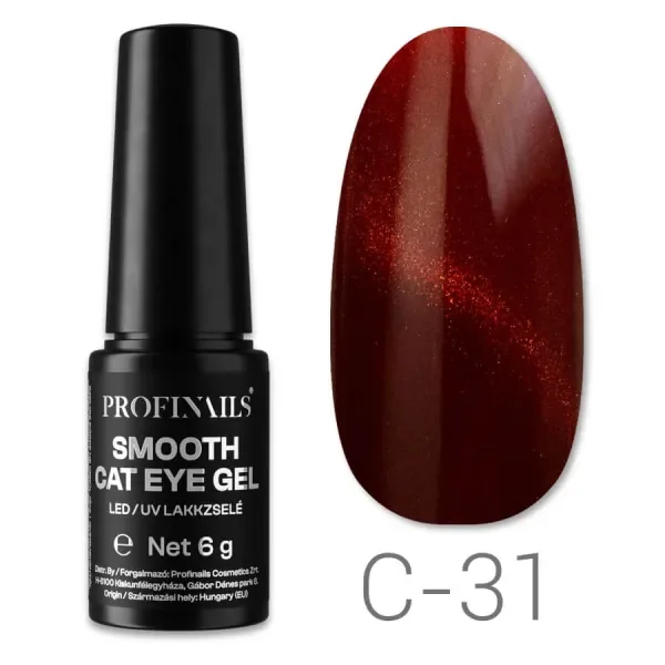 Profinails Smooth Cat Eye LED/UV lakkzselé 6gr C-31