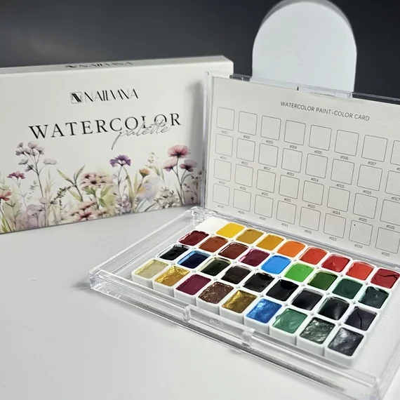 NAILVANA Aquarelle palette