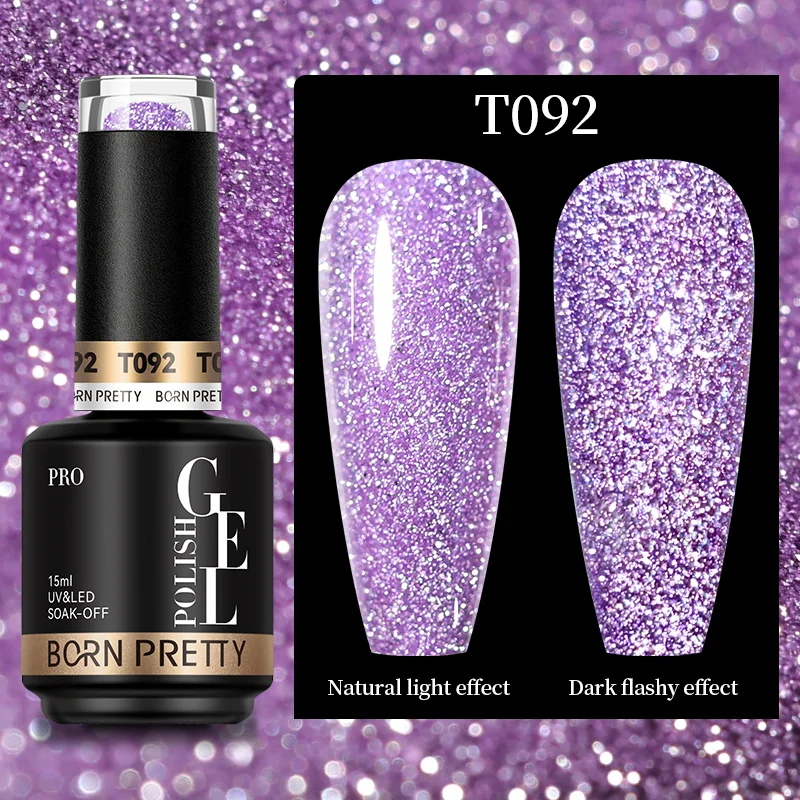 BORN PRETTY PRO UV/LED gél lakk 15 ml - T092 - Reflective Gel