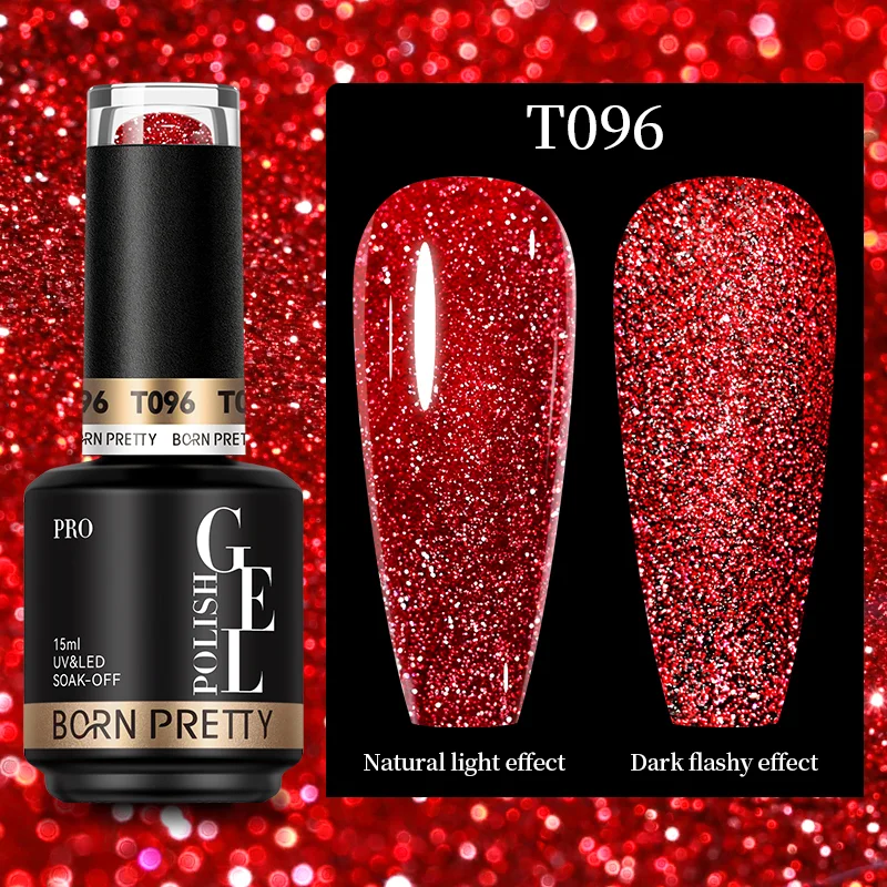 BORN PRETTY PRO UV/LED gél lakk 15 ml - T096 - Reflective Gel