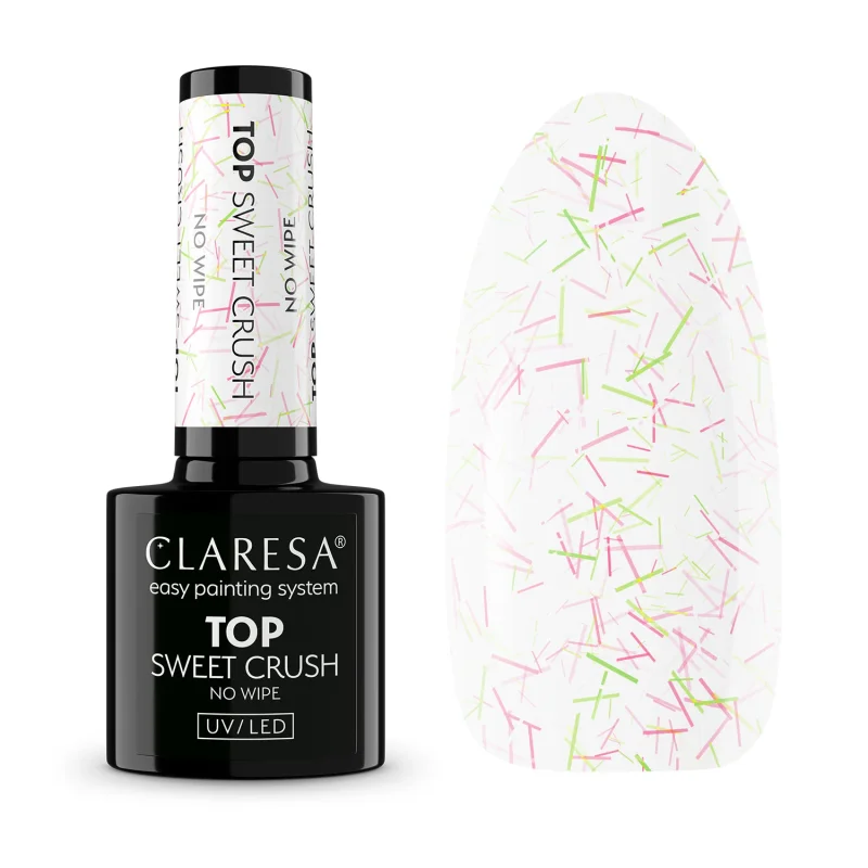 CLARESA UV/LED TOP No Wipe - Sweet Crush - 5 g