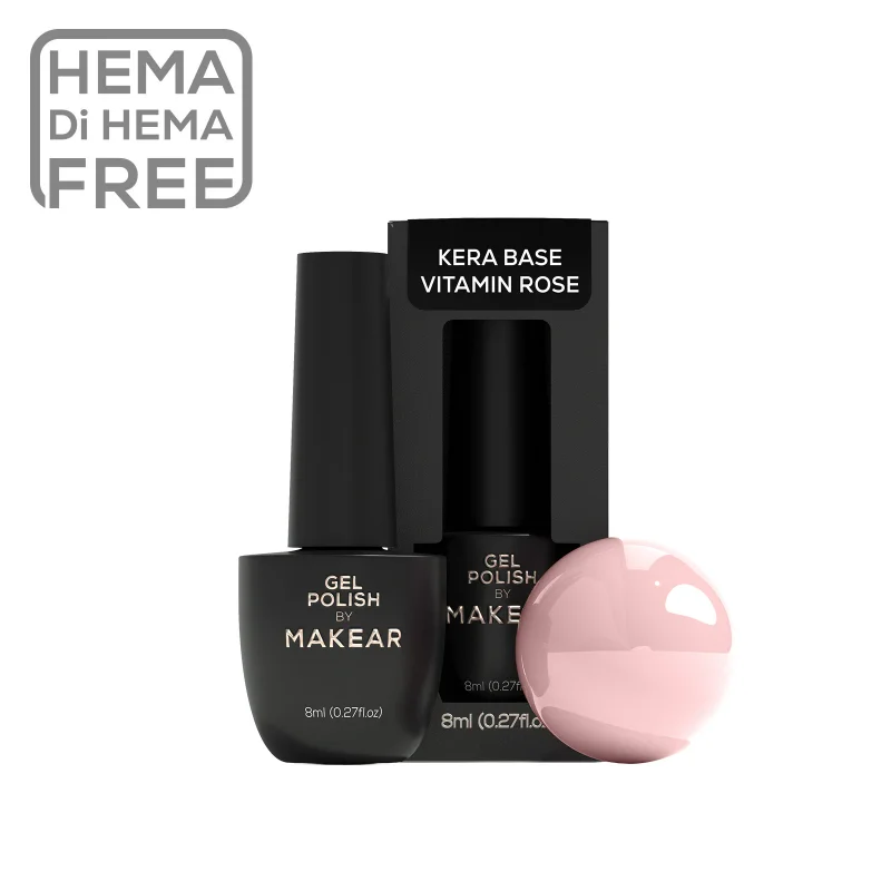 MAKEAR Hema Free Keratin Base 8 ml - KVB03 - Rose