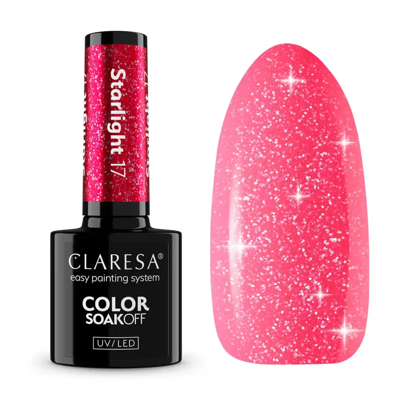 CLARESA UV/LED gél lakk 5g - STARLIGHT 17