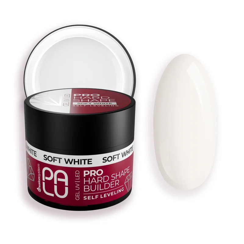 PALU Pro Hard Shape Builder építőzselé 45g - Soft White