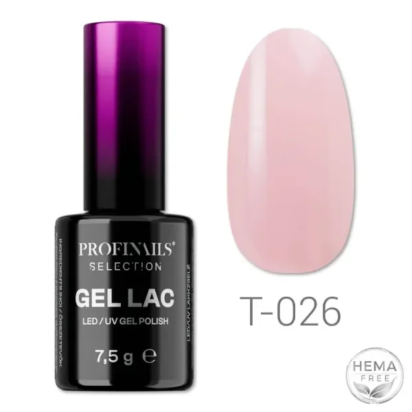 Profinails Selection Gel Lac LED/UV lakkzselé 7,5 g No.T026