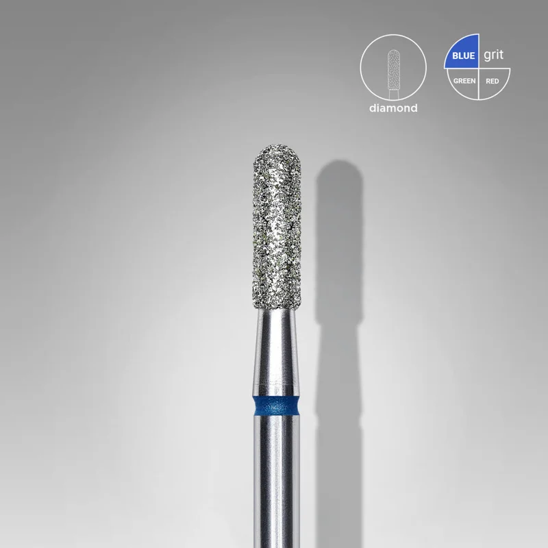 STALEKS PRO EXPERT gyémántporos csiszolófej - rounded cylinder blue EXPERT