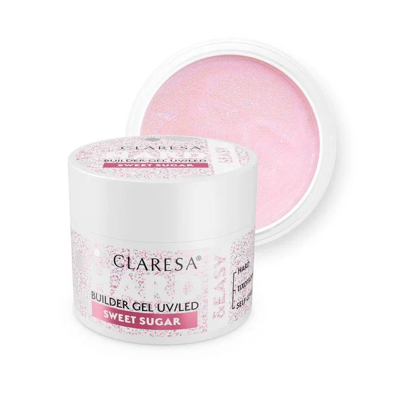 CLARESA Hard&Easy Builder Gél 12g - Sweet Sugar