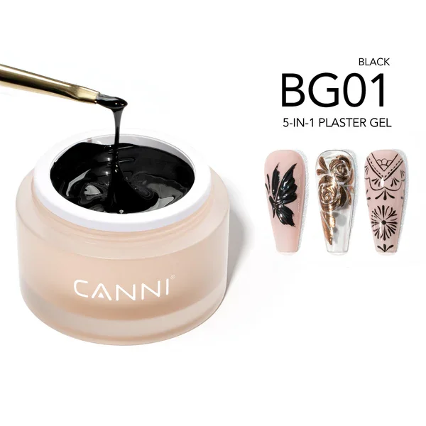 CANNI 5in1 Plaster Gel 10g - BG01 Black