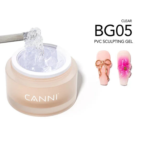 CANNI Sculpting Gel gyurmazselé 10g - BG05 Clear