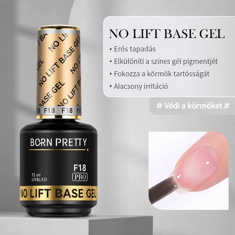 Born Pretty PRO - F18 - No Lift Base Gel