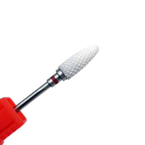 Kerámia kúpos alakú csiszolófej (piros) - finom (F)