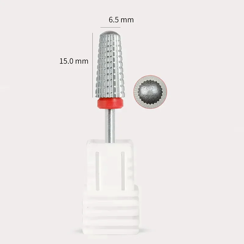 Karbid csiszolófej - Premium Volcano - finom (piros)