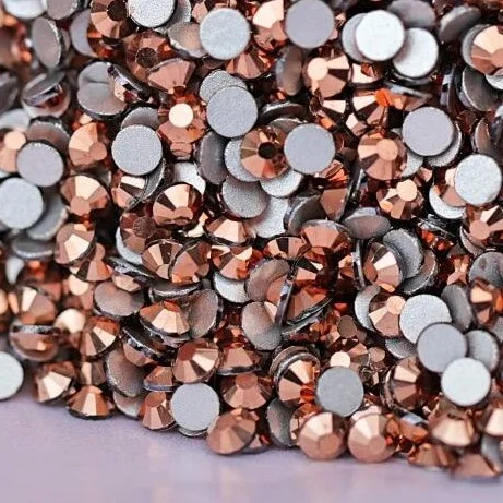 Körömdíszítő strasszkövek 200 db - Rose Gold ss3