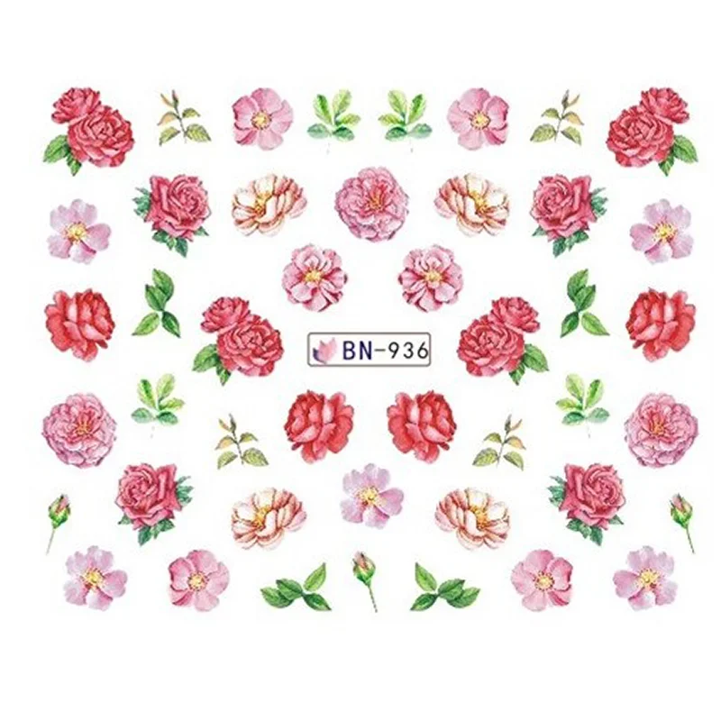 Köröm matrica No.936 rózsás - 85