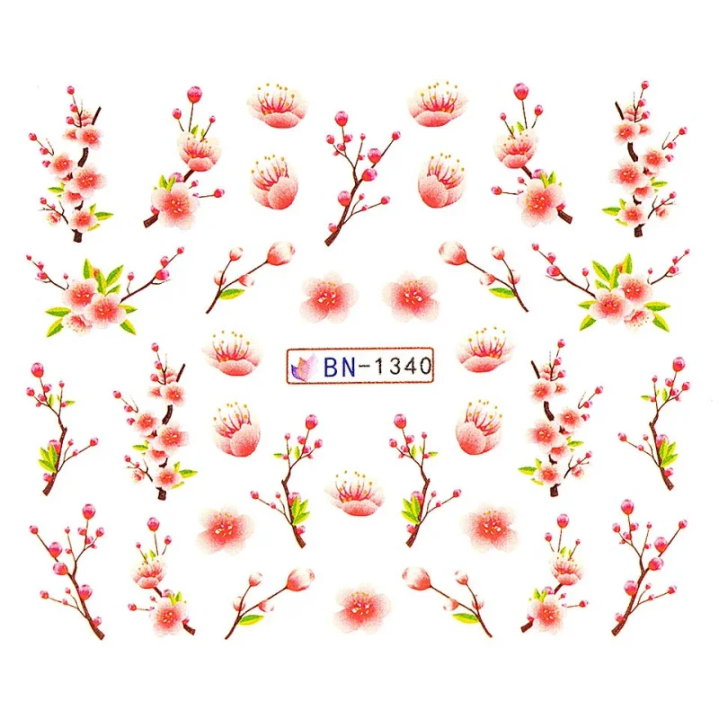 Köröm matrica No.1340 - 126 barack virág