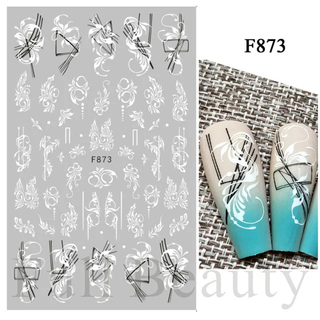 Köröm matrica 3D-s No.F873 -100