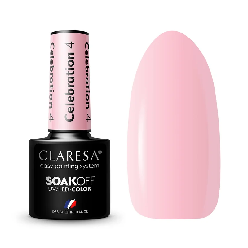 CLARESA UV/LED gél lakk 5g - CELEBRATION 4