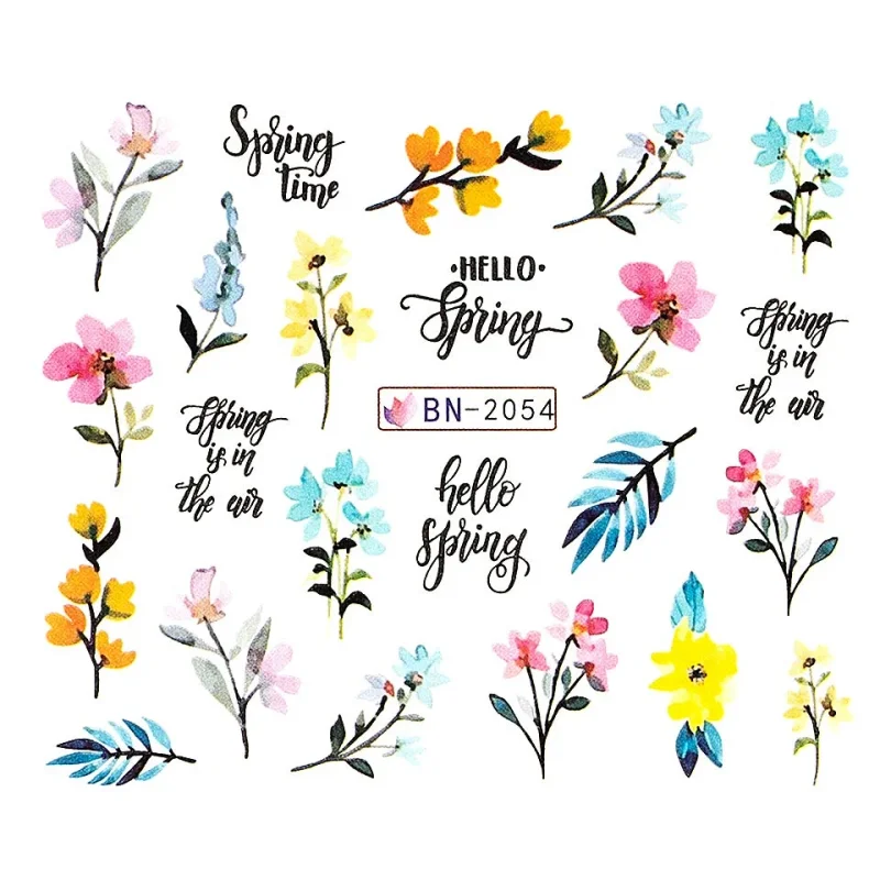 Köröm matrica No.2054-19 Hello Spring