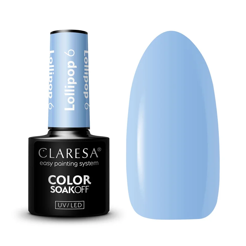 CLARESA UV/LED gél lakk 5g - LOLLIPOP 6