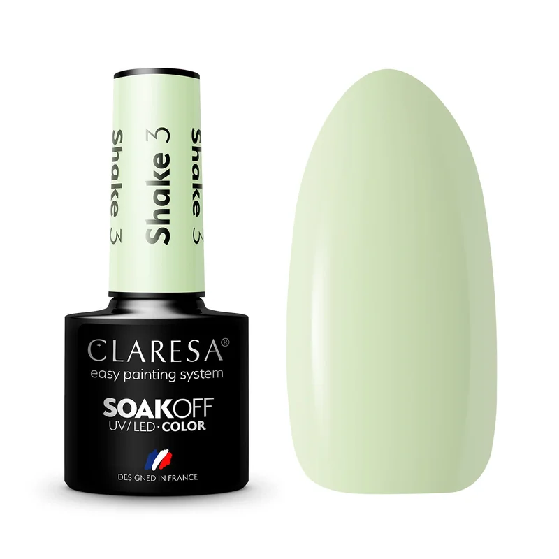 CLARESA UV/LED gél lakk 5g - SHAKE 3