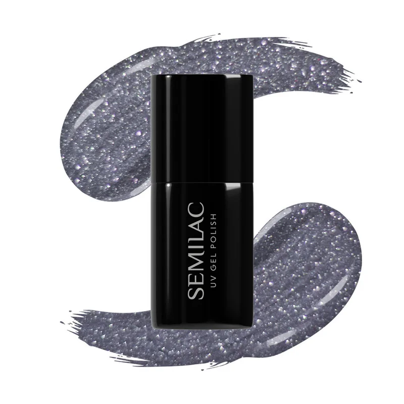 SEMILAC UV/LED Gél Lakk 7ml - 107 - Steel Gray