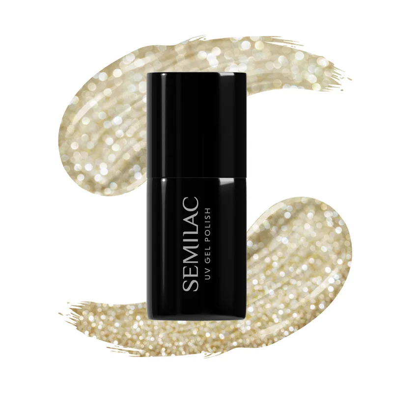 SEMILAC UV/LED Gél Lakk 7ml - 260 - Platinum Light Gold