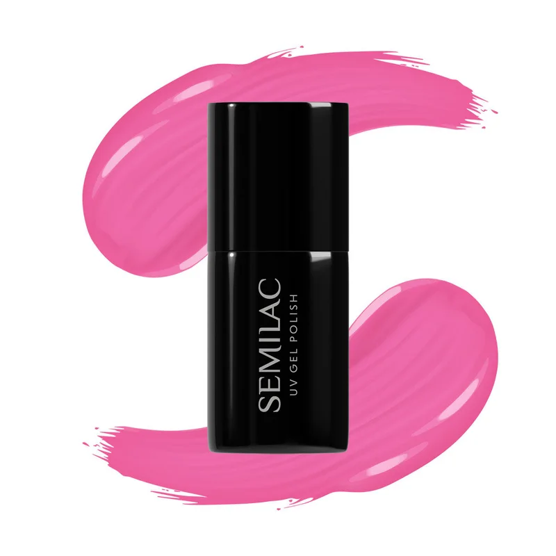 SEMILAC UV/LED Gél Lakk 7ml - 277 - PasTells Light Fuchsia