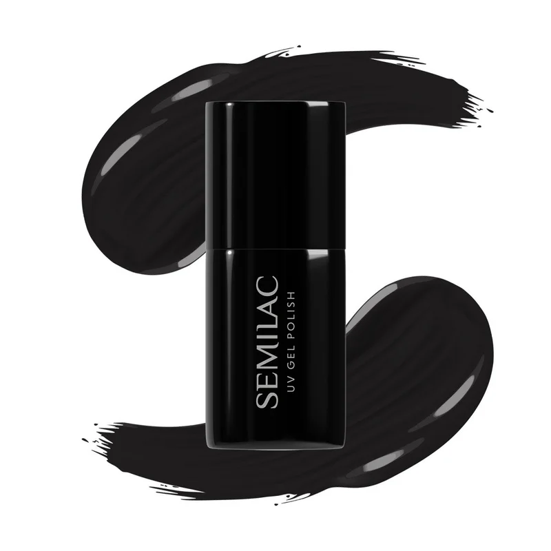 SEMILAC UV/LED Gél Lakk 7ml - 300 - Perfect Black